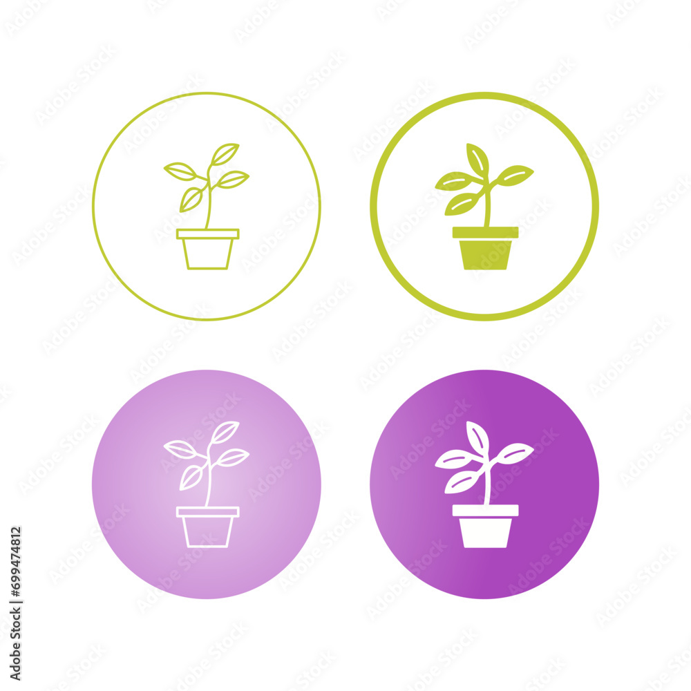 Plant Vector Icon Plant Vector Icon