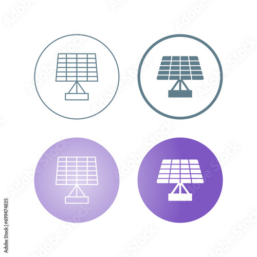 Solar Panel Vector Icon