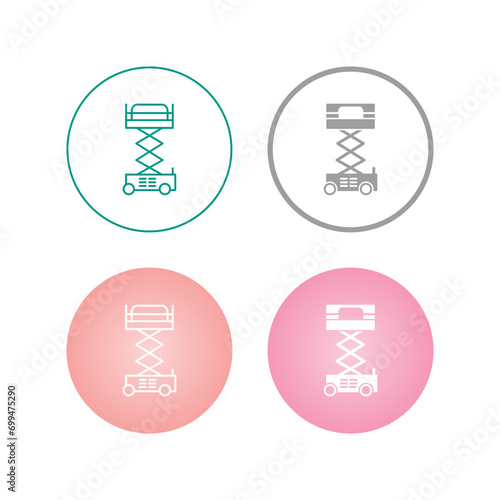 Lifter Crane Vector Icon