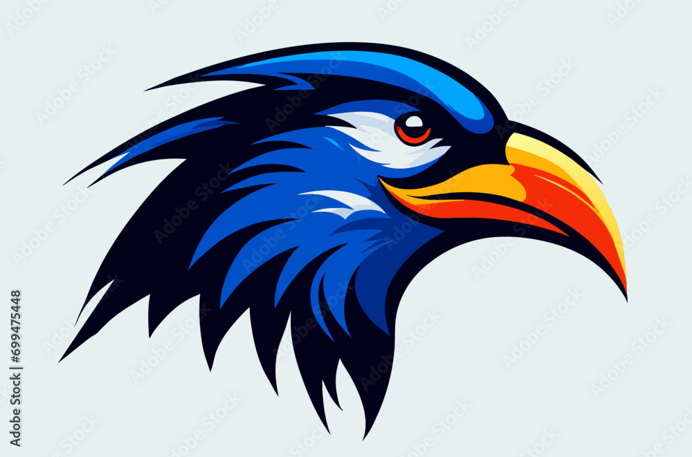 Obraz premium Bird Head Logo Design