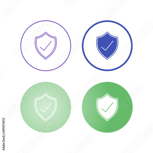 Protected Vector Icon