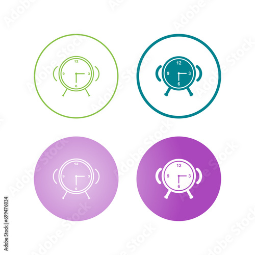 Alarm Clock Vector Icon
