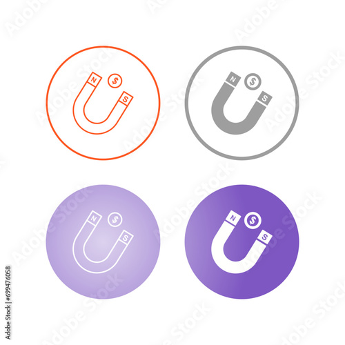 Magnet Vector Icon