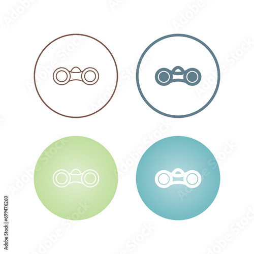 Binoculars Vector Icon