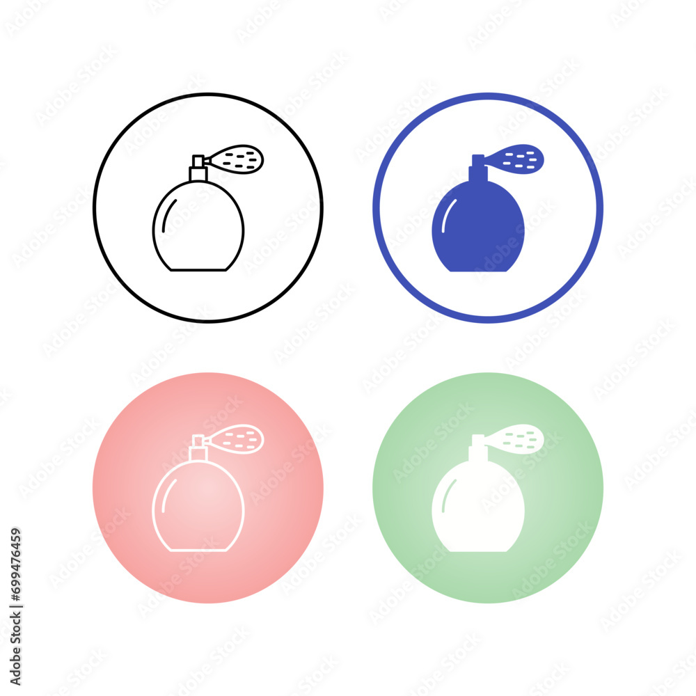 Perfume Bottle Vector Icon