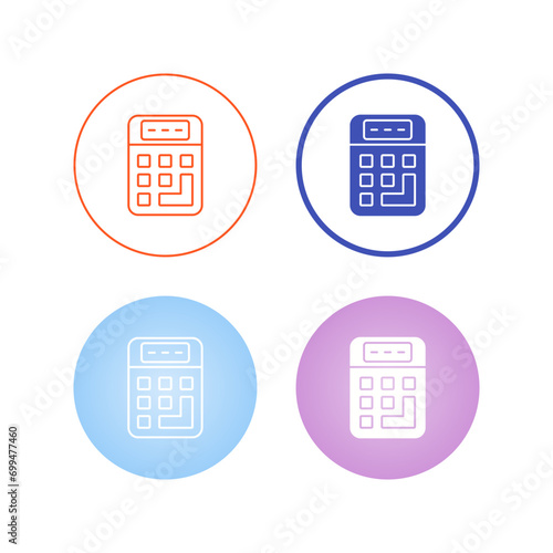 Calculator Vector Icon