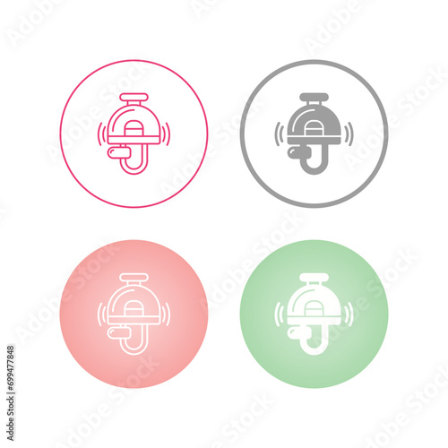 Cycle Bell Vector Icon