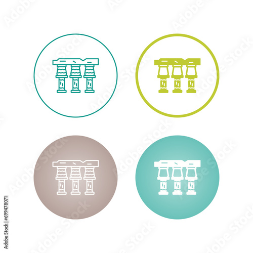 Luxor Temple Vector Icon