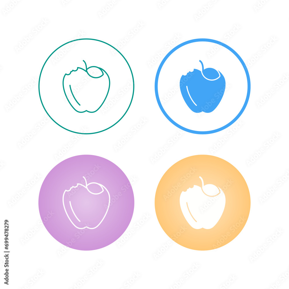 Apple Vector Icon Apple Vector Icon