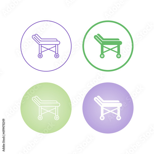Stretcher Vector Icon