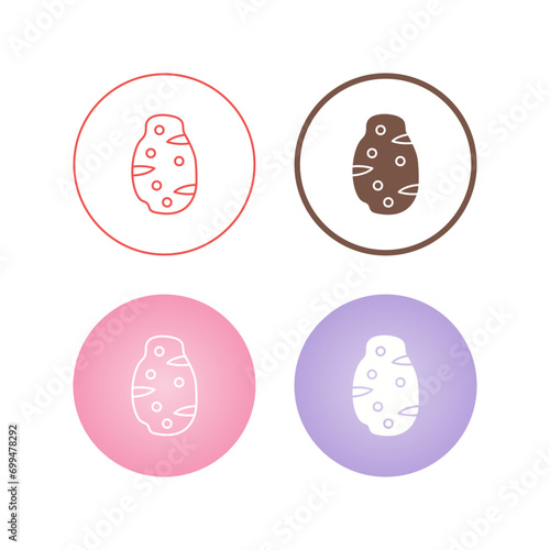 Potato Vector Icon