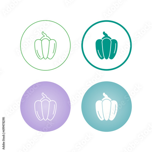 Pepper Vector Icon