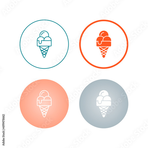 Ice Cream Vector Icon