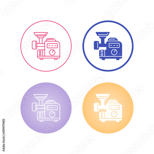 Meat Grinder Vector Icon