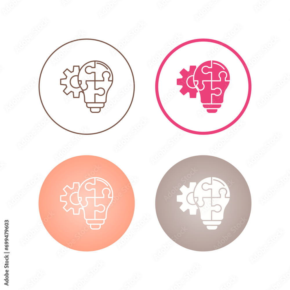 Problem Solving Vector Icon Problem Solving Vector Icon