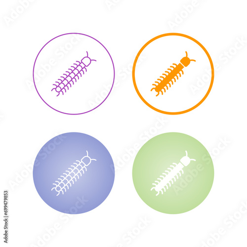 Centipede Vector Icon