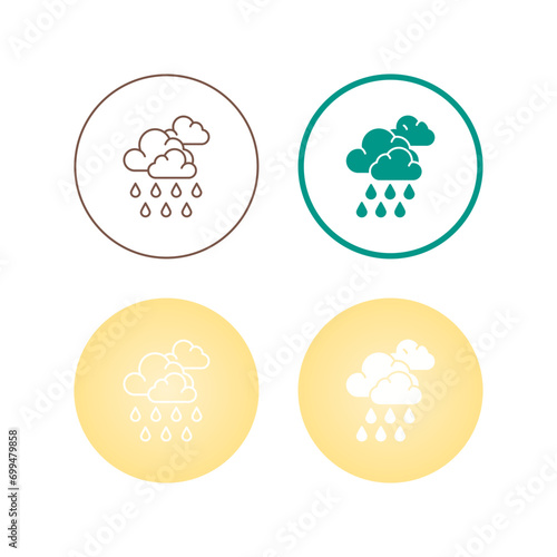 Monsoon Vector Icon