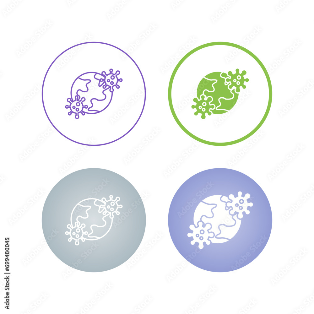 Pandemic Vector Icon Pandemic Vector Icon