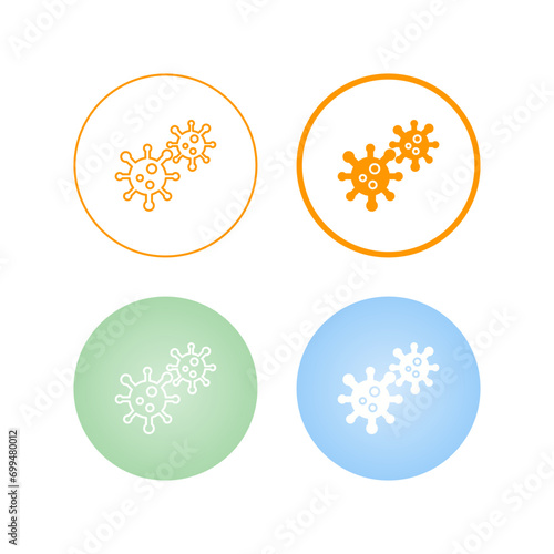 Covid virus Vector Icon