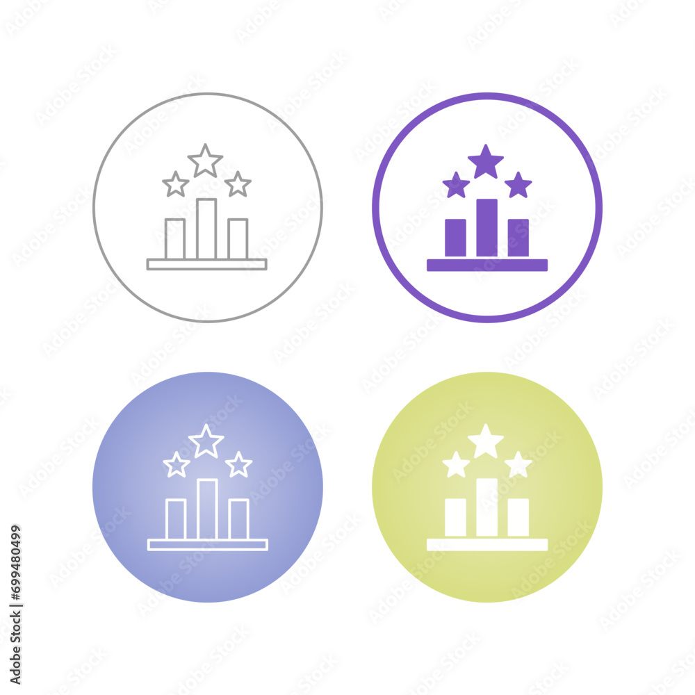 Ranking Vector Icon