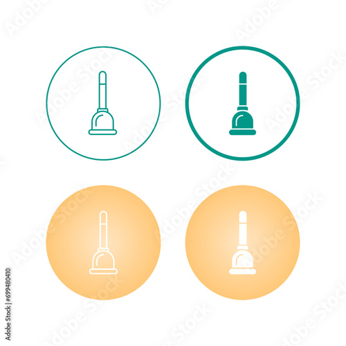 Plunger Vector Icon