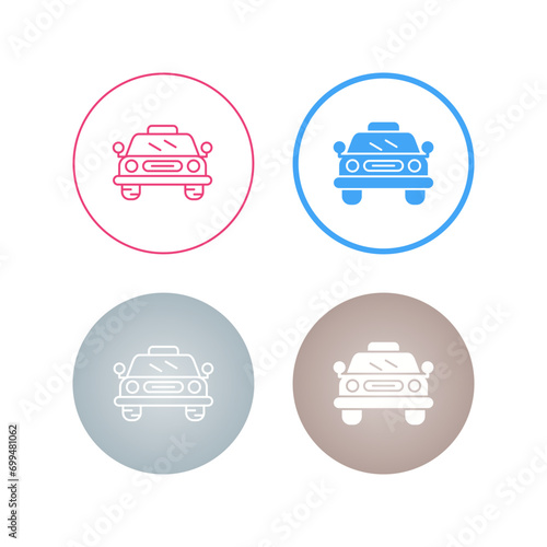 Taxi Vector Icon