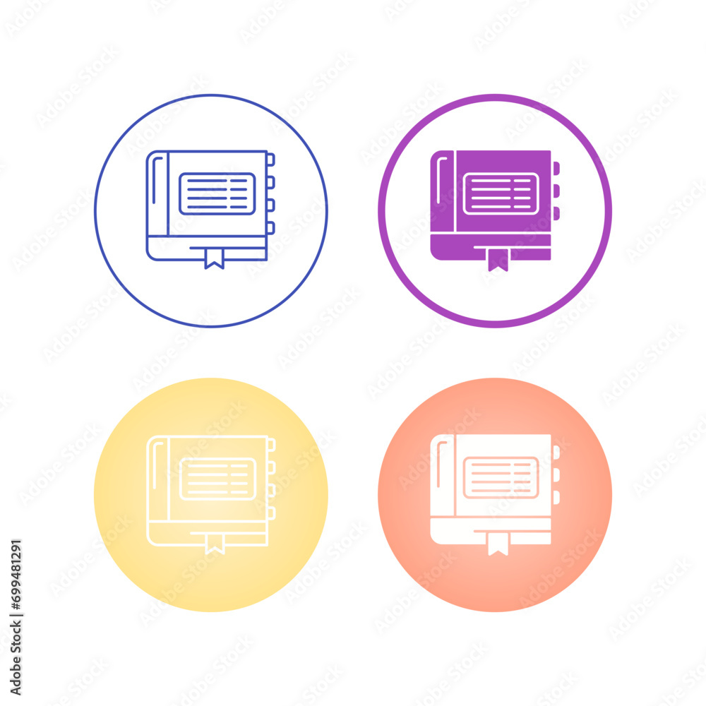 Book Vector Icon Book Vector Icon