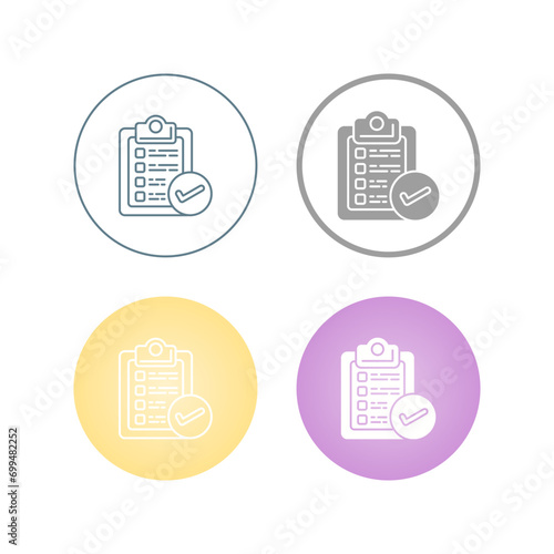 Evaluate Vector Icon