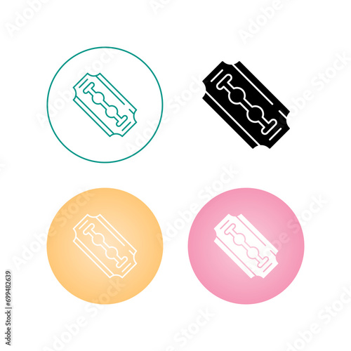 Razor Blade Vector Icon