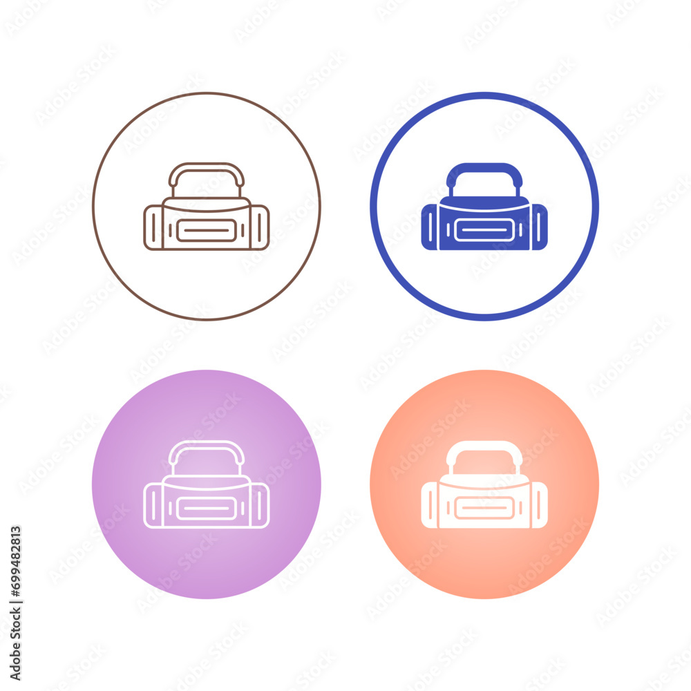 Sport Bag Vector Icon Sport Bag Vector Icon