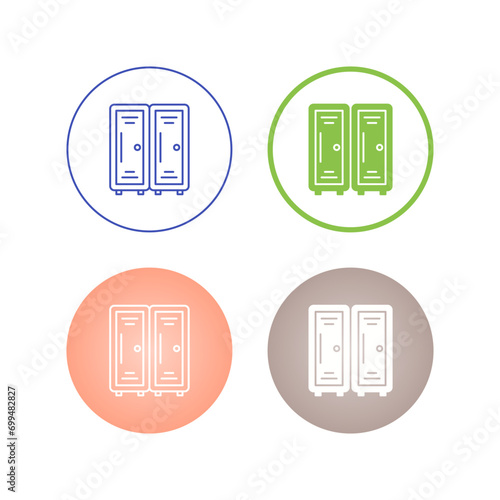 Locker Room Vector Icon