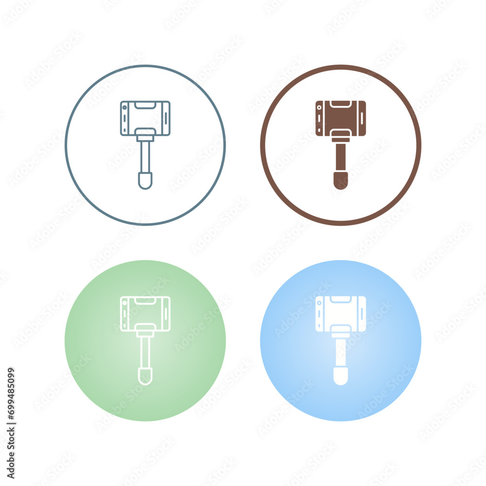 Selfie Stick Vector Icon Selfie Stick Vector Icon