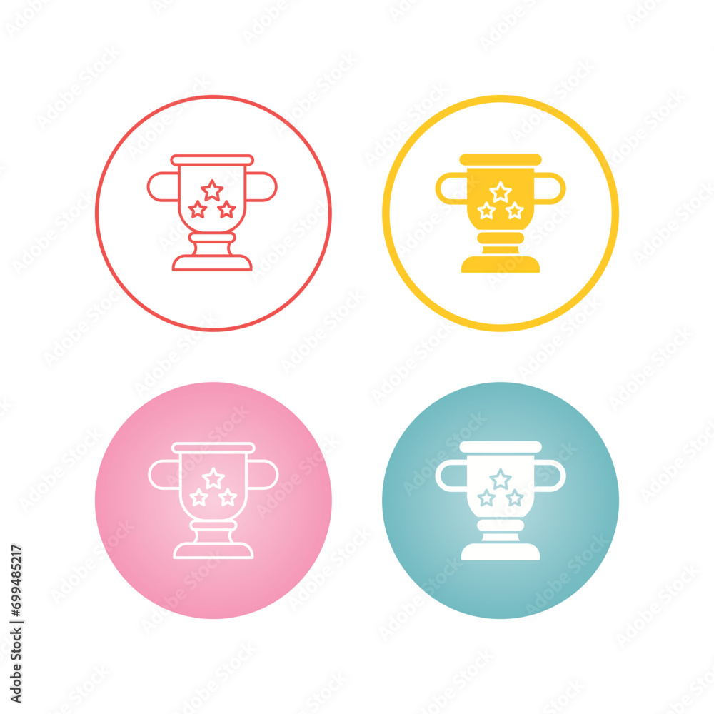 Trophy Vector Icon Trophy Vector Icon
