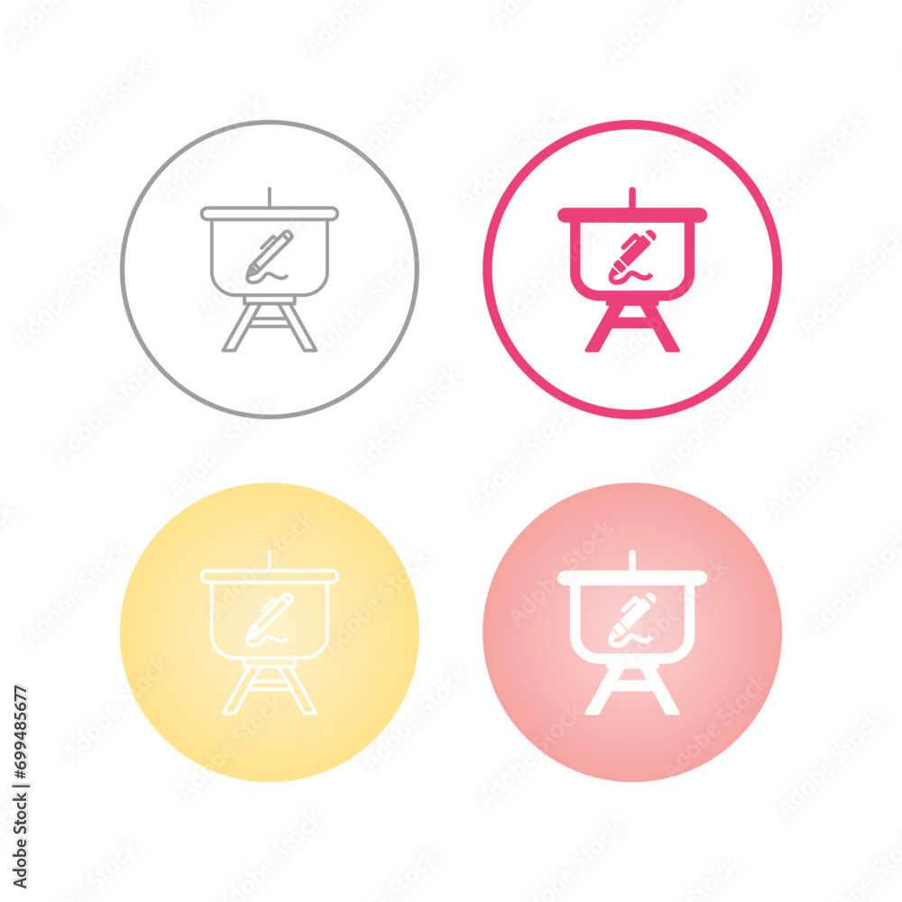 Education Presentation Vector Icon Education Presentation Vector Icon