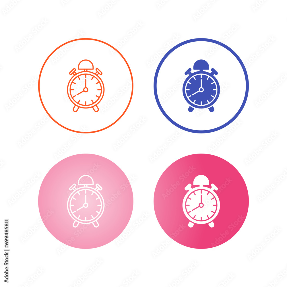 Alarm Vector Icon Alarm Vector Icon