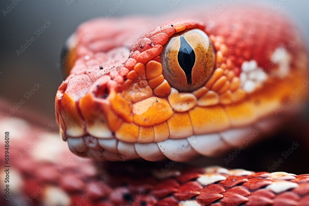 corn snake eye detail with a macro lens corn snake eye detail with a macro lens