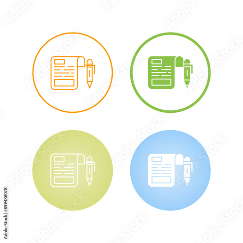 Agreement Vector Icon