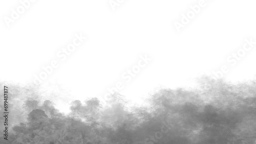 Realistic dry ice smoke clouds fog overlay perfect for compositing into your shots. Simply drop it in and change its blending mode to screen or add. 3d Illustration.