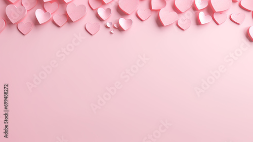 pink hearts background