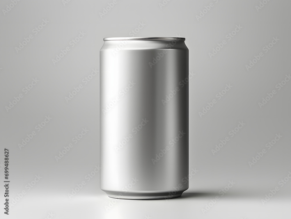 3D Aluminium Can Mockup 3D Aluminium Can Mockup