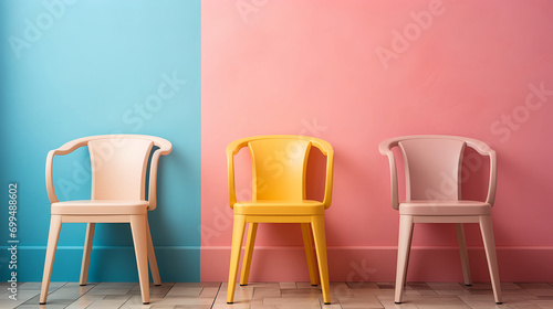 Pastel colors for interior background images 