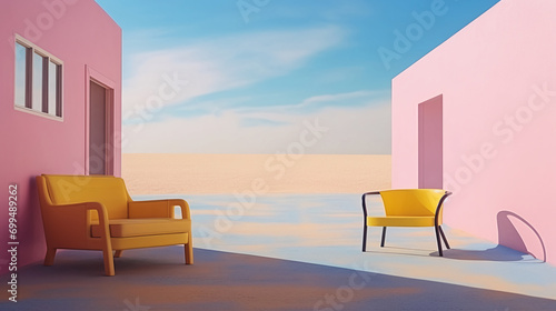 Pastel colors for interior background images 