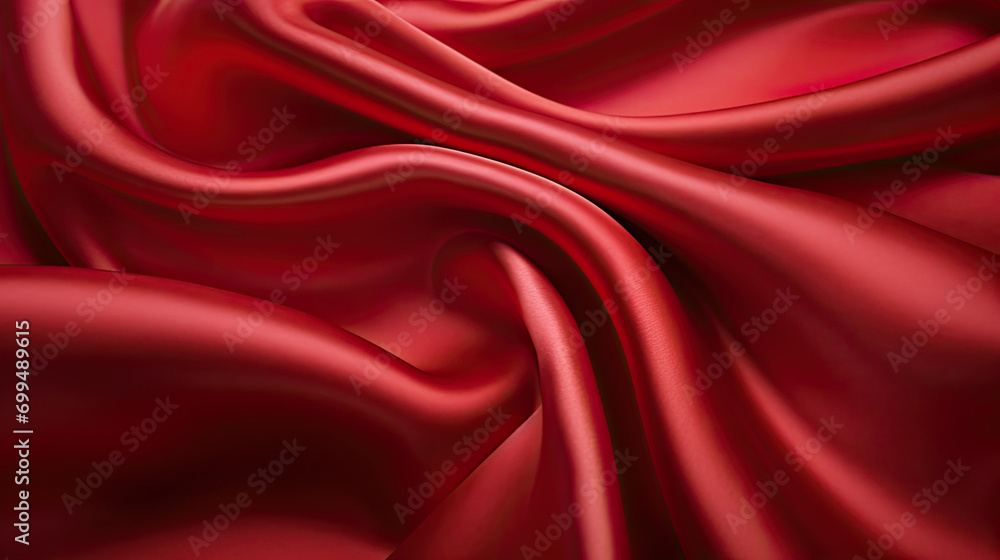 Obraz premium red silk background