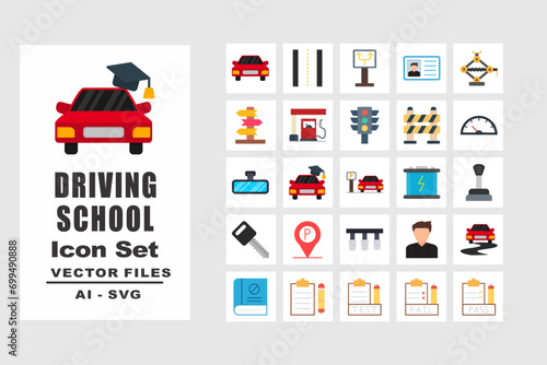 Driving School Set File photo