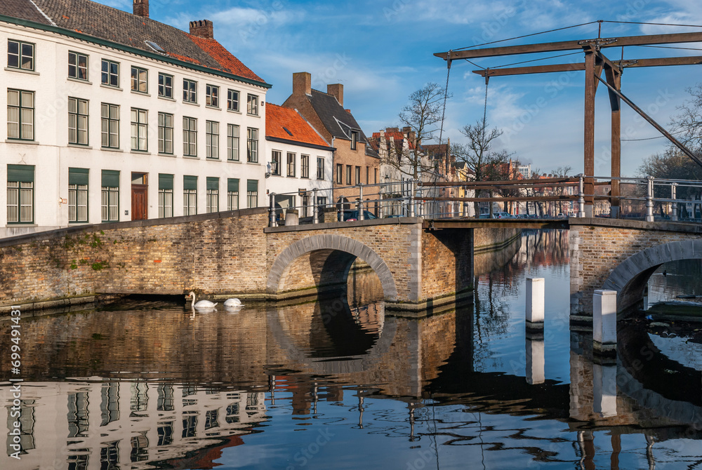 Obraz premium Brujas, Brugge, Belgium, Europe