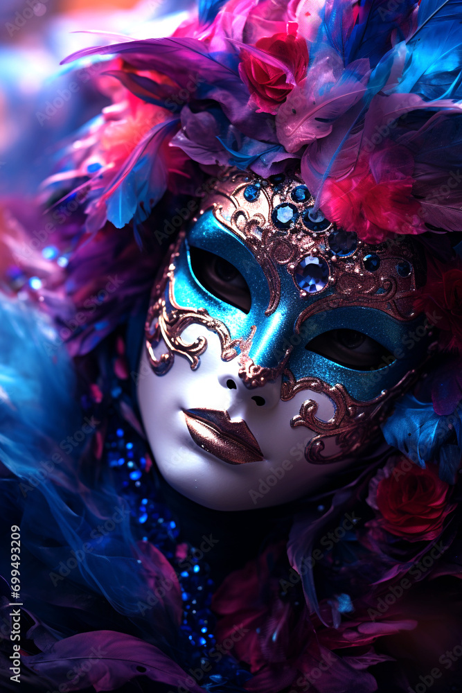 New Orleans Mardi gras Carnival celebration, Generative Ai New Orleans Mardi gras Carnival celebration, Generative Ai