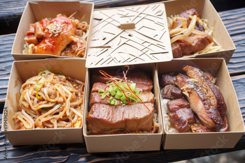 food in a box