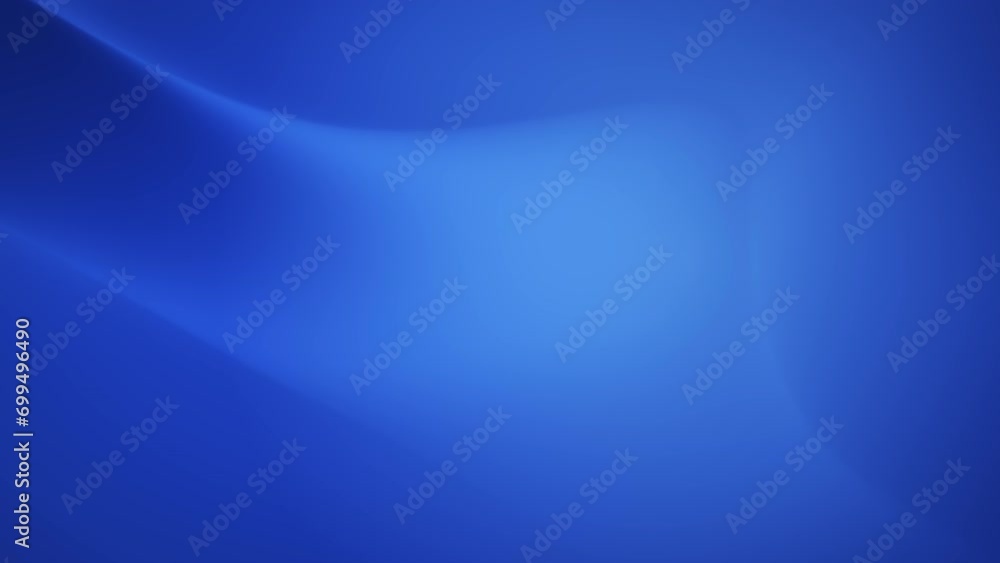 Abstract blue gradient wave corporate background. Seamless looping. 4K footage