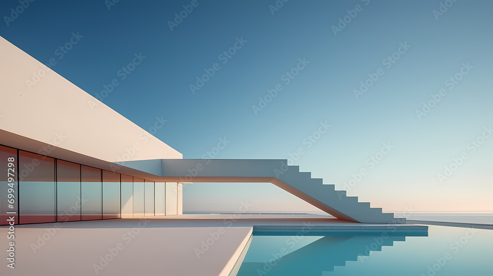 Fototapeta premium minimalist architecture