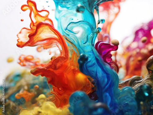 Develop footage that showcases the beauty and creativity of dynamic color blending